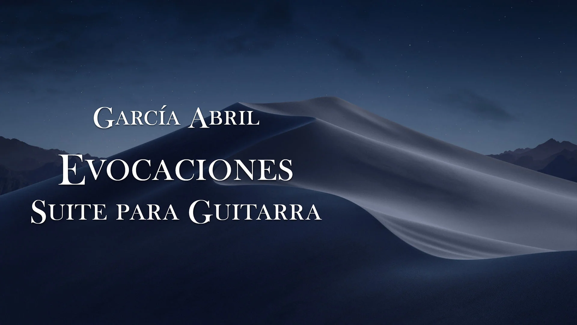 Evocaciones - García Abril