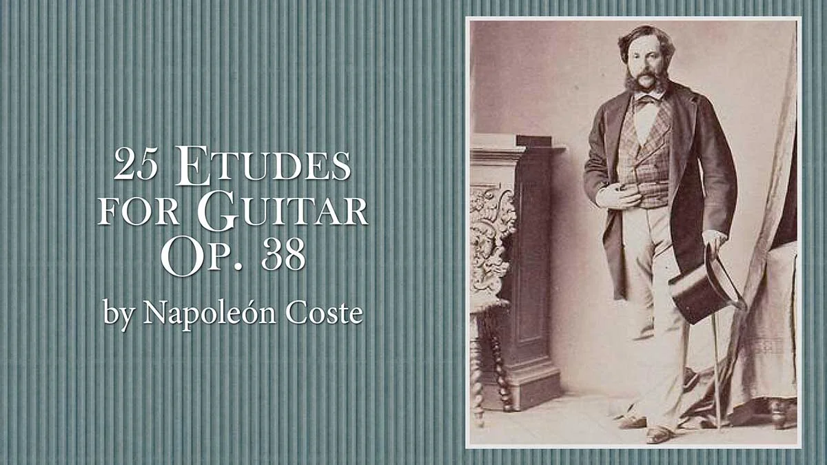 25 Estudios Op. 38 - Napoléon Coste